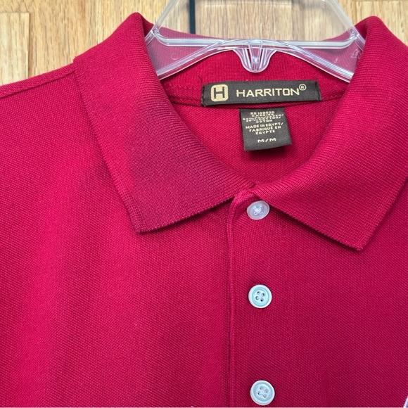Red Polo Shirt unisex size M - Picture 6 of 6
